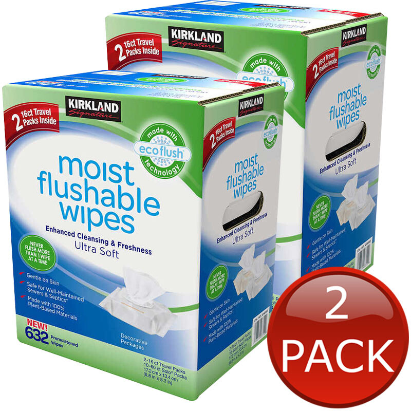 kirkland baby wipes flushable